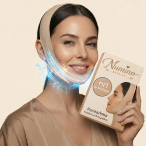 Koreańska Maska liftingująca Numino do modelowania owalu twarzy (wielorazowego użytku)